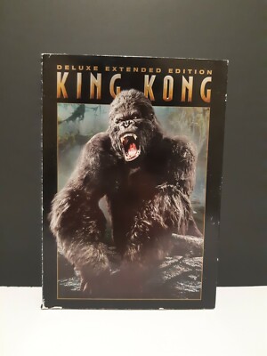 King Kong: Deluxe Extended Edition - 2005 Peter Jackson Film - RARE R4 3-DVD Set