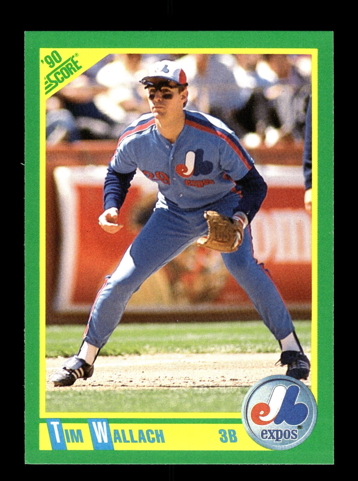 TIM WALLACH ⚾ 1990 Score Baseball #192 Montreal Expos