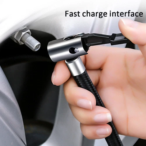 Wireless 150PSI Air Compressor Tire Inflator Fits Car Moto Bike Tires Air Pump - Picture 10 of 18