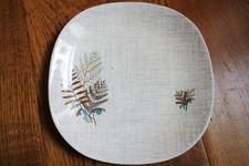 Vintage 1950/60s J & G MEAKIN 20 cm PLATE   Rock Fern  497 G
