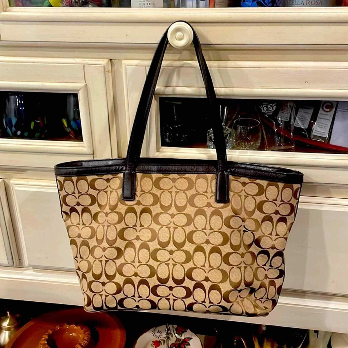 Coach legacy weekend tote hot sale