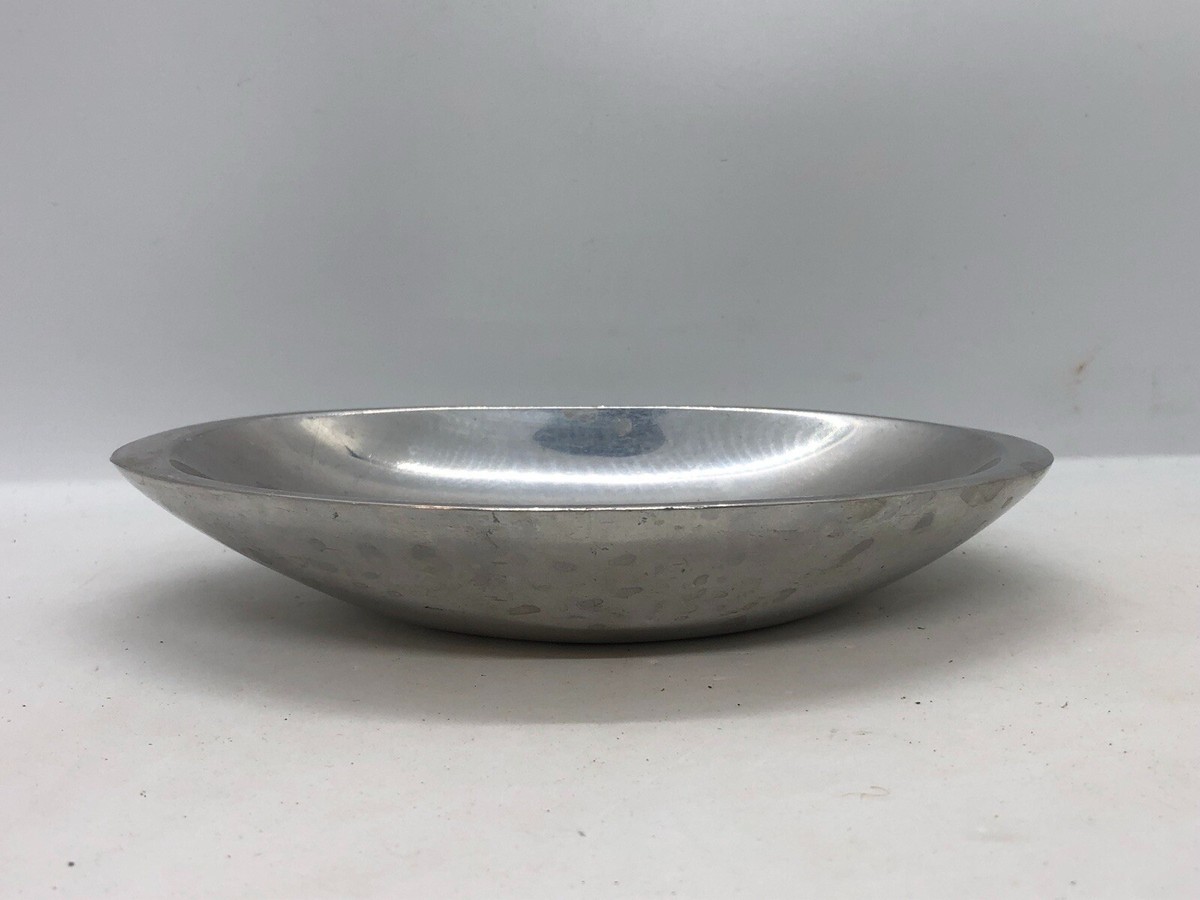 Vintage Nambe 509 Oval Metal Alloy Small Serving Bowl 6 Vintage Nambe 509 Oval Metal Alloy Small Serving Bowl 6