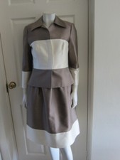 Bruce by Bruce Oldfield Silk/wool Dress Suit with Jacket Size 10
