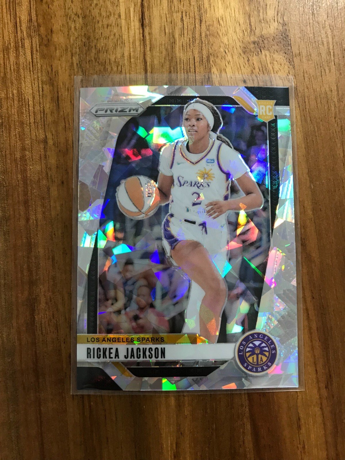 Rickea Jackson 2024 WNBA Prizm Cracked Ice Rookie #144 INVEST