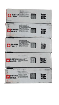 5000 PACK Porter Cable 1-1/2 in. x 15-Gauge Glue Collated Nail [ 1000 Per Box ]