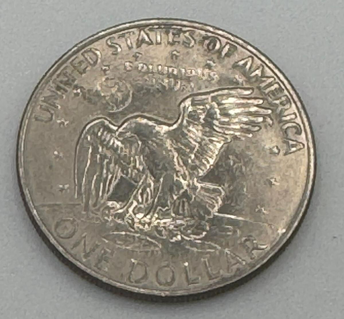 1972-D Eisenhower Dollar Coin-Liberty Ike $1-Flying Eagle Reverse