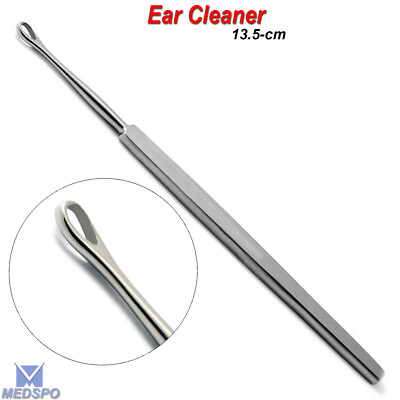Wire Loop Clean Ear Medical Ear Cleaner Loop Billeau Ear Wax Remover Ear Pick Curette Skin ...