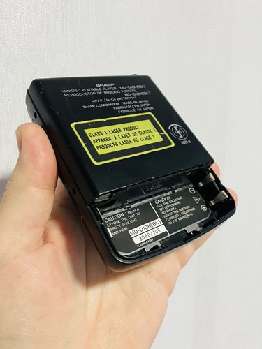 Sharp MD-D10 Black Mini Disc Portable Player Untested Spare Parts - Picture 5 of 11