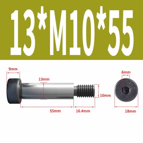 Shoulder Screws Allen Bolt Thread Socket Head High Tensile 12.9 M5 M6- M16 Steel - Picture 109 of 166