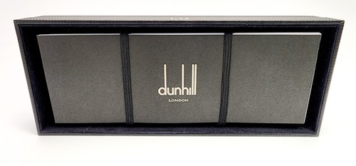 RARE DUNHILL SENTRYMAN CHASSIS BLACK AND SILVER BALLPOINT PEN NWE2613 NEW W/ BOX - Picture 19 of 20