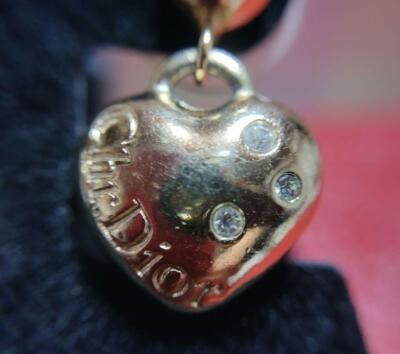 Christian Dior heart motif earrings 10 | eBay 