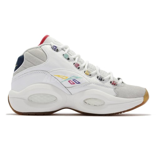 Reebok Question mittlere Größen 4-9 weiß UVP £140 brandneu GY2641 SELTEN - Bild 1 von 7