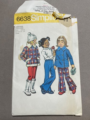 VINTAGE KIDS SEWING PATTERN CRAFT McCALLS, BUTTERICK, SIMPLICITY, KWIK SEW - Picture 73 of 208