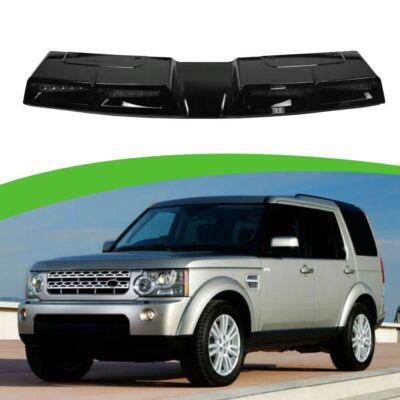 Fits For LR4 Discovery 4 2010-2016 Glossy Black Roof Spoiler Lamp LED Light Bar