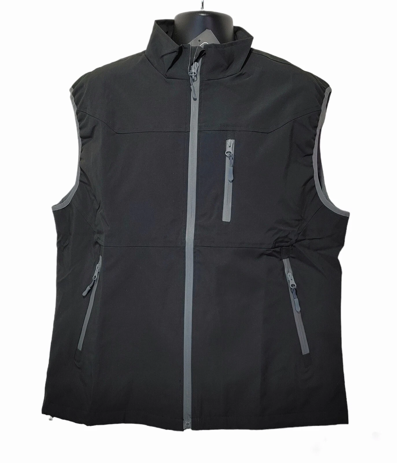 Alliance Softshell Lightweight Fleece Lined Vest Men's Fits like XL (READ)