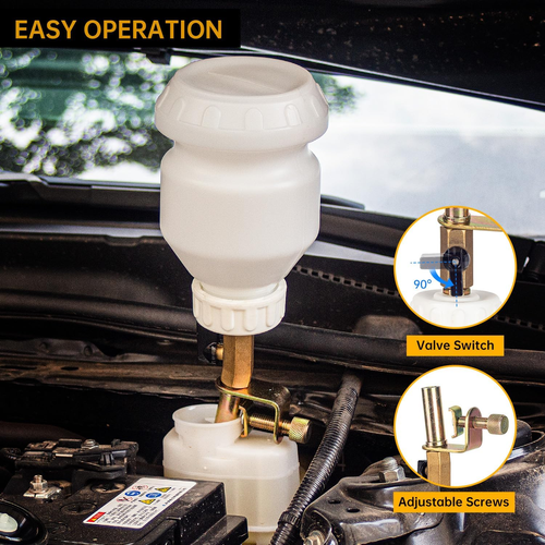 Dispositivo Ad Aria Compressa per Spurgo Freni,Spurgo Freni 2L Spurgo Freni Auto - Foto 4 di 12