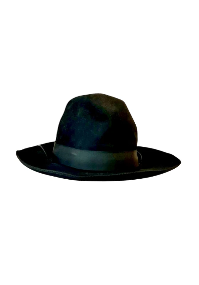 BORSALINO Vintage Armando Lana Fieltro Western Fedora Talla Pequeña 6 3/4 Foto 4 de 4