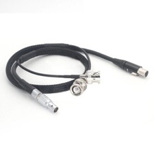0B 2pin to ta4f 4pin for tvlogic 055/056/058 cable SDI camera monitor SDI line