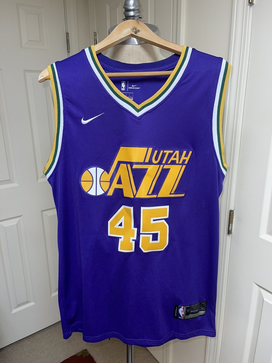 Purple Donovan Mitchell Jersey Number Nike Shirts Utah Jazz
