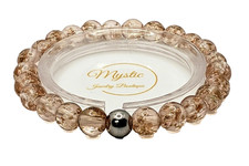 Mystic Firefly Bracelet Custom Made for You Glow in the Dark Lampwork Glass