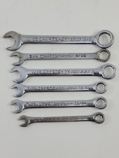 Craftsman Small Open End Box Wrench Partial Set Lot X6 Sae 12pt 1 6pt Craftsman Small Open End Box Wrench Partial Set Lot X6 Sae 12pt 1 6pt