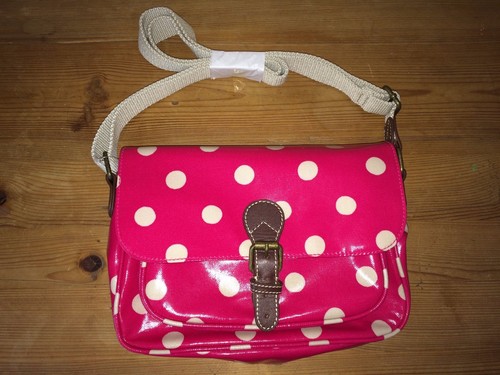cath kidston button spot bag