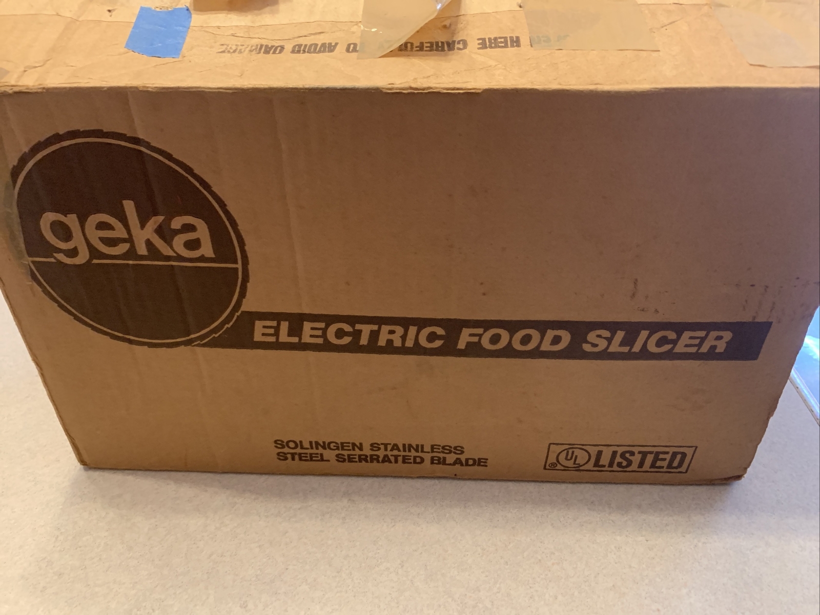 Vintage Geka Electric Plastic Food Slicer Model 50000 West Germany W