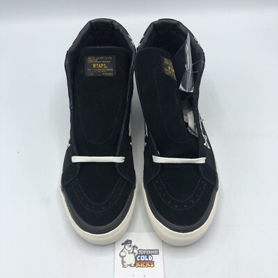 Vans Sk8-Hi WTAPS Black Crossbones 2016 Release VN0003T0KBC Size 