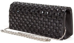 IKRUSH Womens Chlo Bee Embellished Envelope Clutch Bag BLUSH UK 1SZE