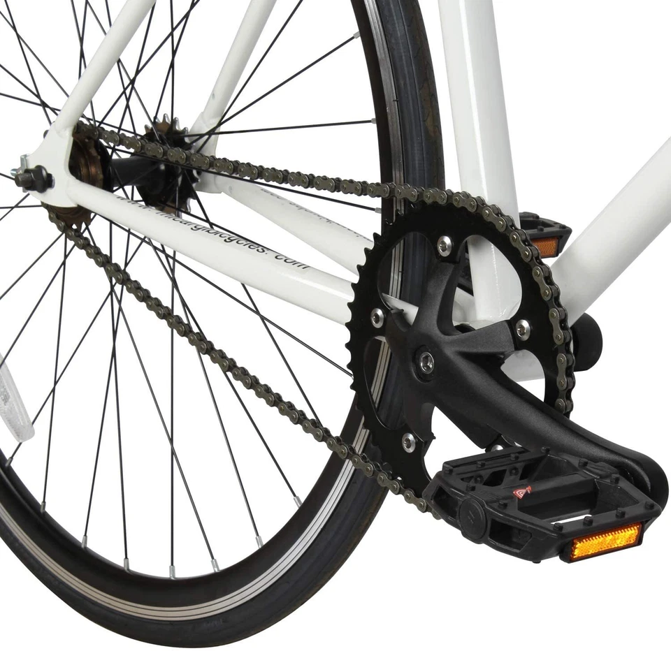 Bicicleta de Carretera Micargi Engranaje Fijo 700C Ligera Antióxido Marco de Acero Foto 2 de 4