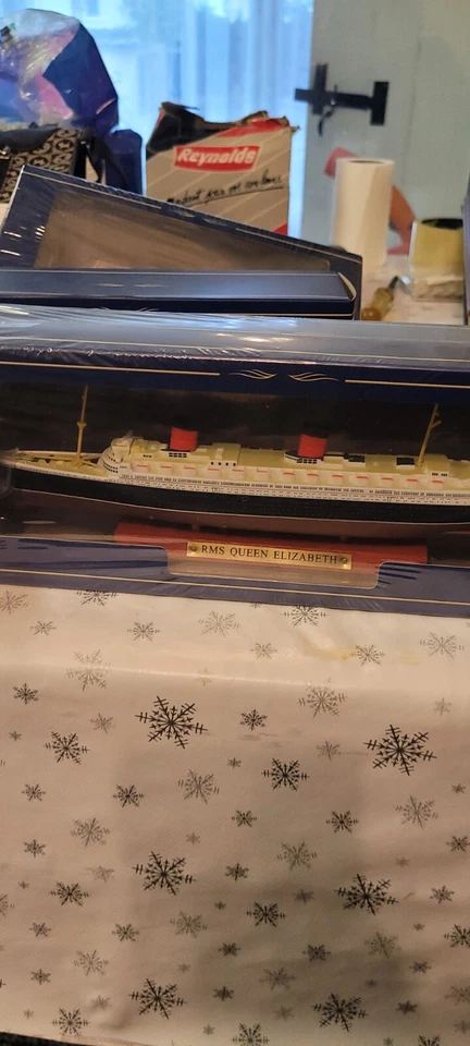 Editions Atlas Collections Small scale models RMS ships  New some sealed boxed - Image 3 of 4