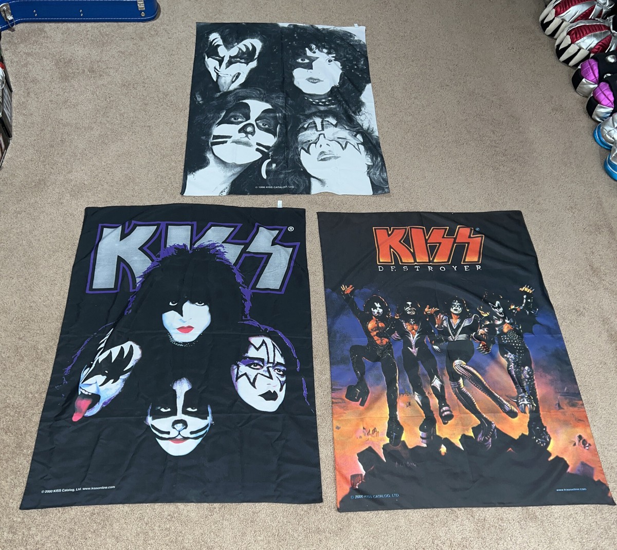 Kiss Memorabilia Flag Poster | eBay