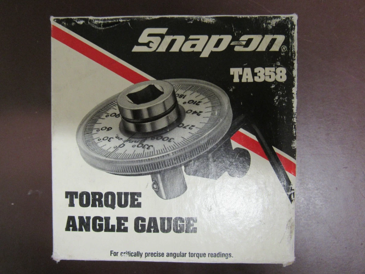 Snap on torque angle gauge deals