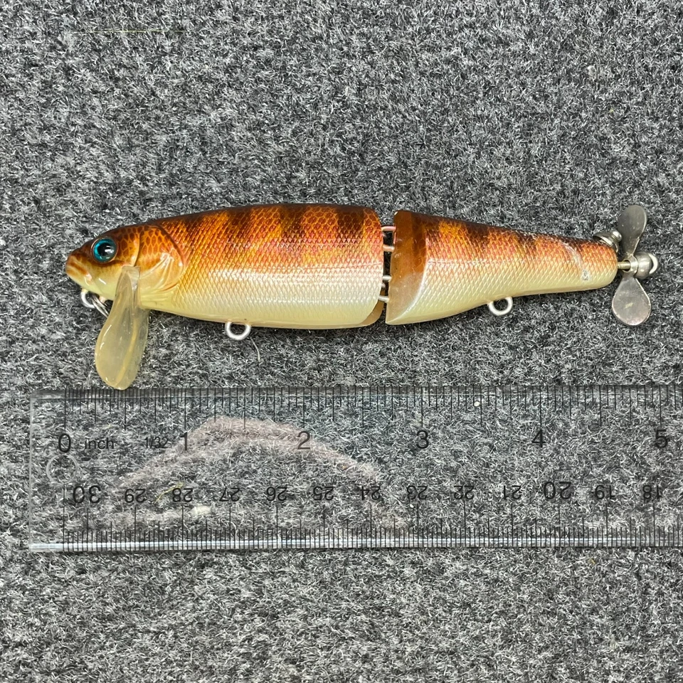 Señuelo Jackall Dagored 115 Articulado Swimbait Wake Bait 4.6" 1oz - Akamadara Foto 2 de 4