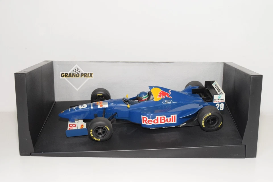 A63 1:18 180 950129 MINICHAMPS F1 FORMULA 1 FORD C14 J.C. BOULLION LIMPIO SIN USAR, EN CAJA Foto 2 de 4