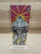 Marvel Magnetic Sketch Booklet Card Holder Display With Stand 4 Panel Clear