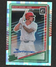 Brady House 2025 Optic Baseball /25 Rated Prospect Auto Pandora #150