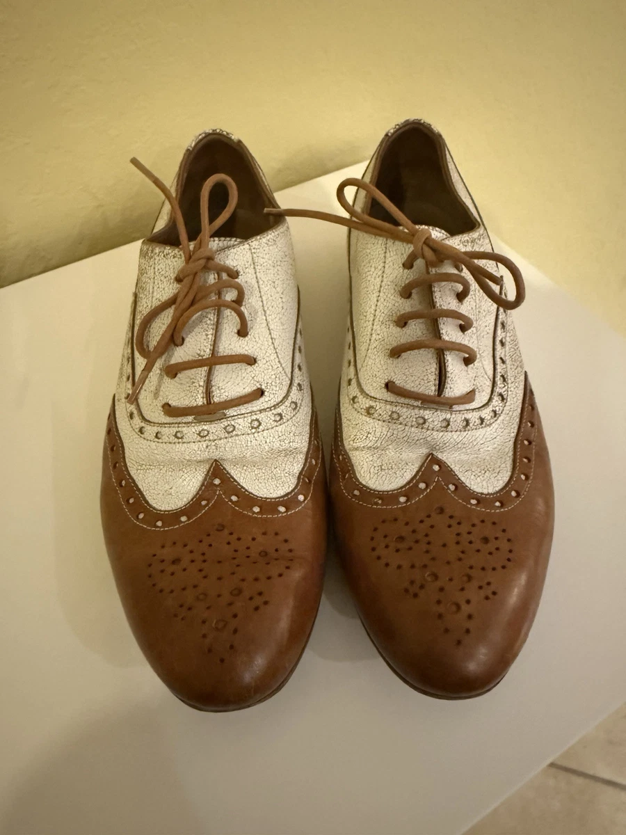 Santoni Wingtip Men\'s Size 10.5 Oxford Lace Up Preppy Beige Santoni Wingtip Brogues Beige Suede Men Shoe Santoni Size 9  main image 3