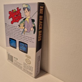 The Black Bass - Nintendo NES Video Game - Complete In Box CIB