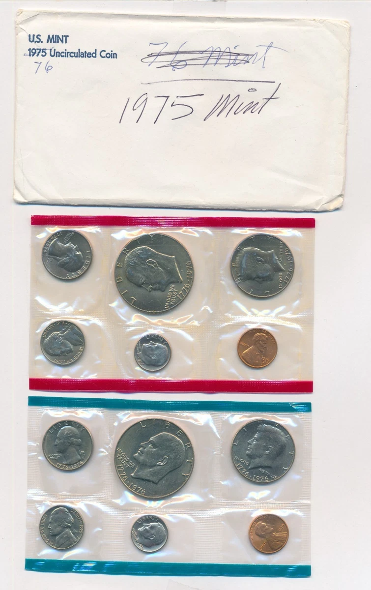 Uncirculated 1975 US Coin Mint Sets for sale | eBay
