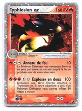 Carte Pokémon Typhlosion ex 99/100 EX Tempête de sable VF FR