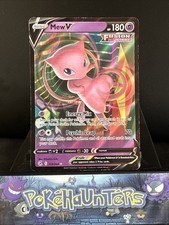 Pokemon Card Mew V Fusion Strike 113/264 Half Art Holo Ultra Rare Played