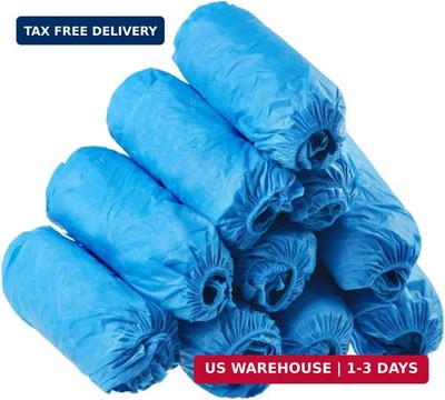 100 Pack Disposable Hygienic Boot & Shoe Covers 100 pack(50 Pairs)|Waterpr
