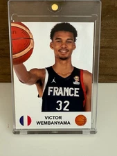 2022 Victor Wembanyama Rare French Olympic Card #4 – Pre-NBA Rookie