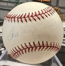 Tom Seaver autographed baseball HOF ‘92