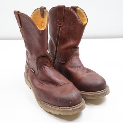Sureway Men's SW65102S-WP Waterproof Pull-On Work Boots Dk. Brown US 13