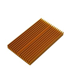 Laptop Cooling Pads Cpu Thermal Paste Block for IC Chip Aluminum Radiator