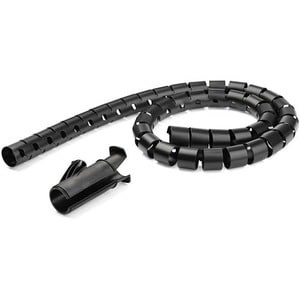 Startech 2,5 m/8,2 Fuß Kabelmanagementhülse Spirale 45 m/1,8 Zoll Durchmesser mit Kabel