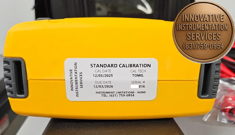 FLUKE 754 CALIBRATOR W/HART CALIBRATED 12/2025 + CASE + ACCESSORIES + FREE SHIP! - Image 4 of 4