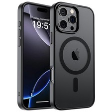 SUPFINE Magnetic for iPhone 16 Pro Max Case Compatible with MagSafe Military ...